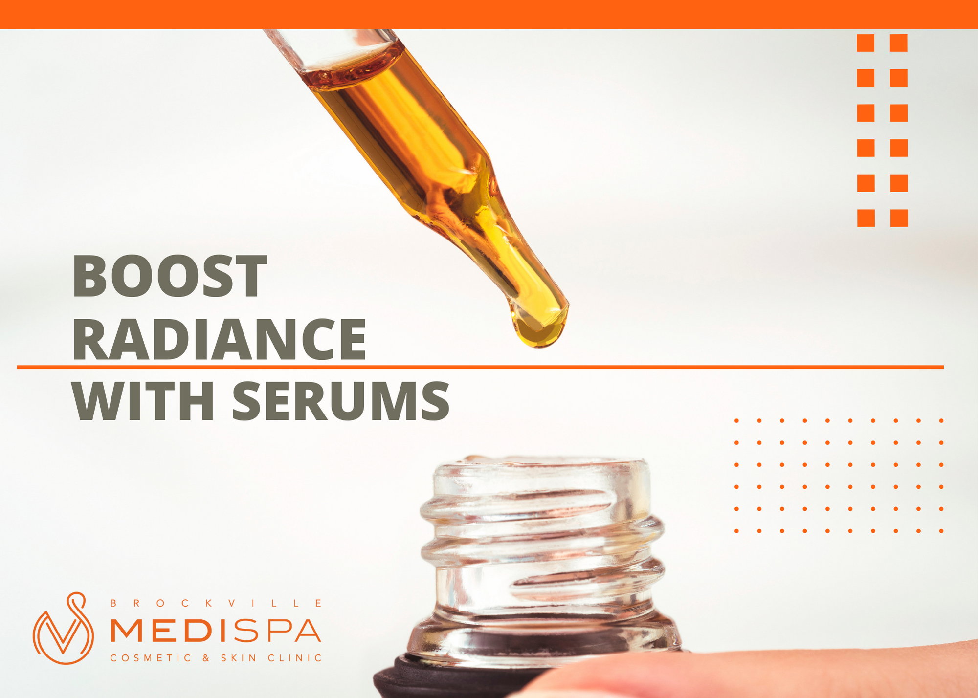 Boost skin radiance with serums
